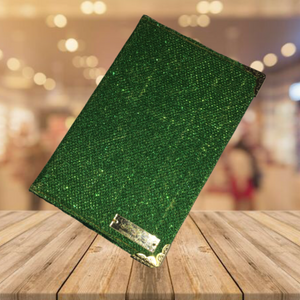 Emerald Green Aria Queen of the Night Luxury Travel Document Holder