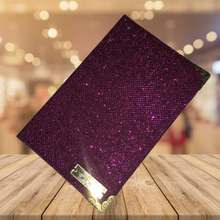 Load image into Gallery viewer, Royal Purple Aria Queen of the Night Luxury Travel Document Holder
