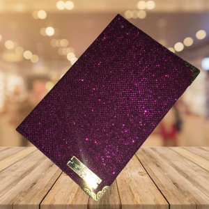 Royal Purple Aria Queen of the Night Luxury Travel Document Holder