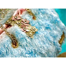 Load image into Gallery viewer, Fairy Floss Cotton Candy Luxury Glam Handbag - JHENELLA ISAAC 
